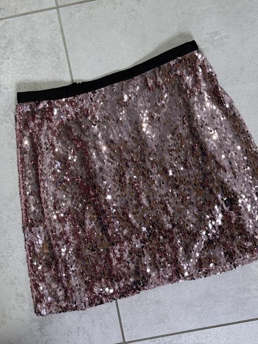 Spódnica z cekinami S
