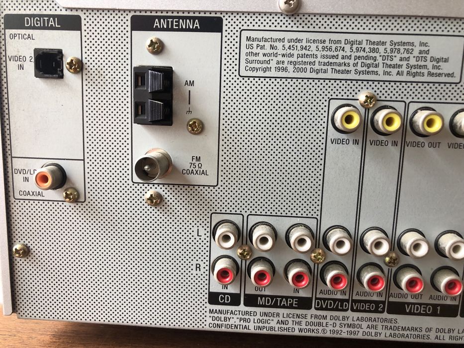 Sony Digital dts Surrond