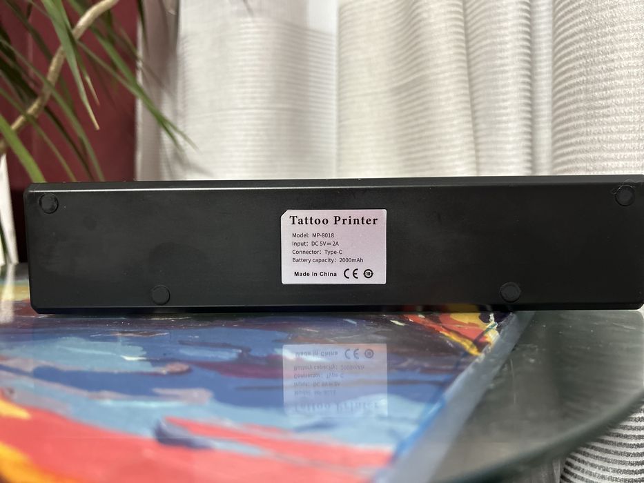Tattoo Printer, MP-8018, тату принтер, термопринтер, трансфер, трансферная бумага, тату оборудование, stencil printer, тату машинка.