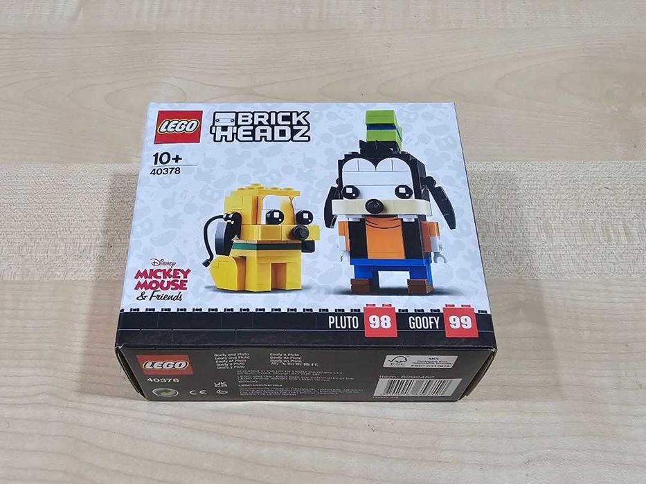 LEGO BrickHeadz 40378 - Goofy i Pluto - NOWY ZESTAW