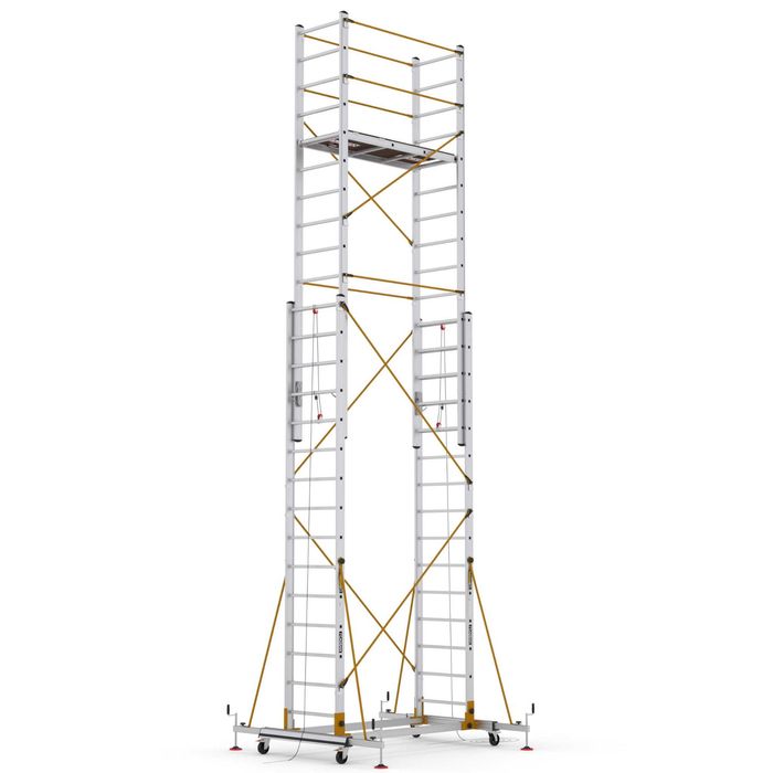 Rusztowanie aluminiowe jezdne 8 m