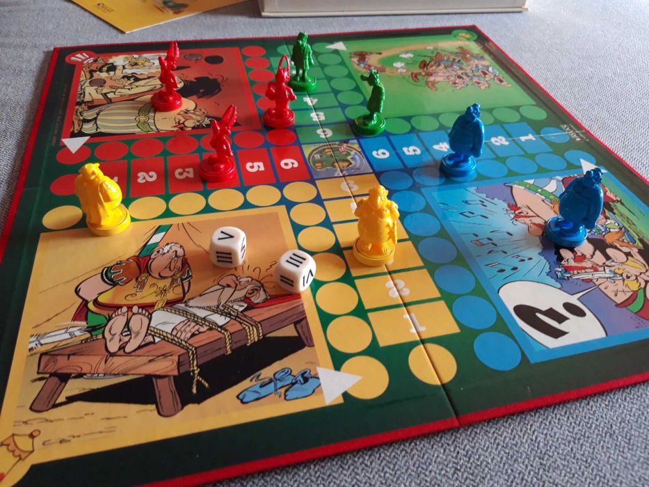 Jogo de tabuleiro ASTÉRIX "Jeu des petits chevaux" Jogo dos cavalinhos