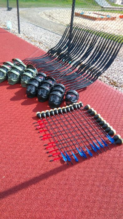 Archery tag. Łucznictwo. Archery team.