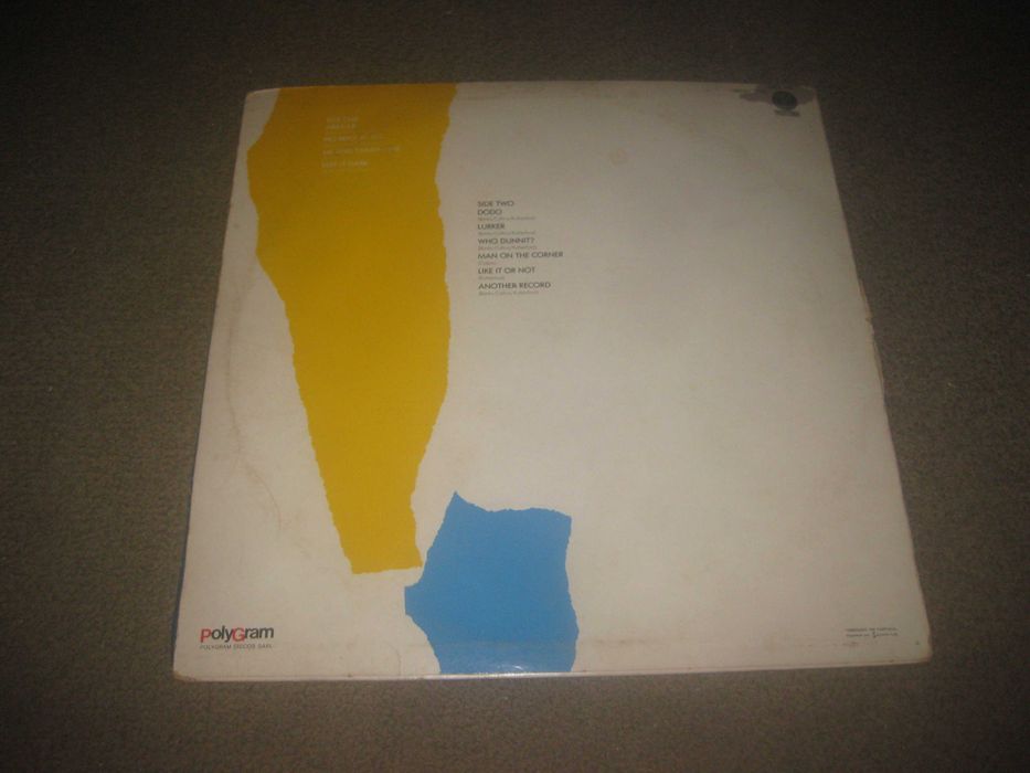 Disco em Vinil LP 33 rpm dos Genesis "abacab"