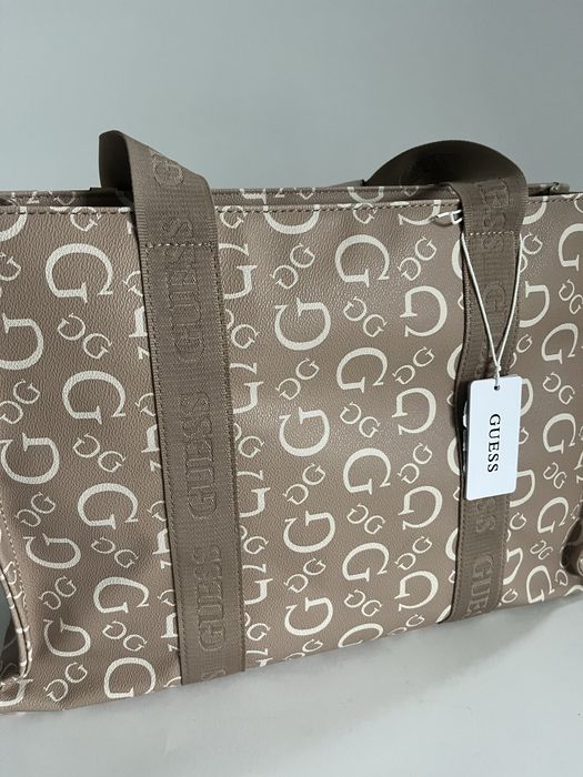 Torebka typu TOTE/shopperka marki GUESS, nowa z metkami!