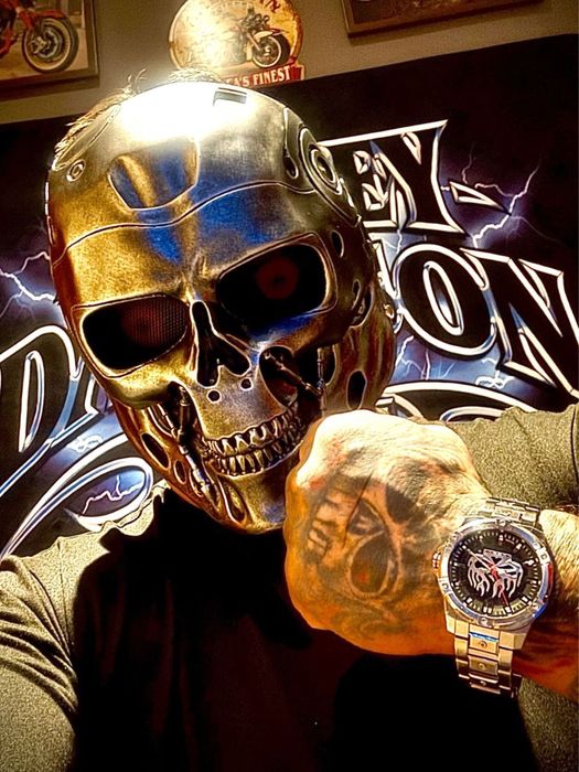 Maska na głowę  czacha czaszka