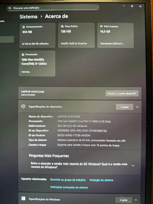 Lenovo ThinkPad X1 Fold (2024) – Como novo