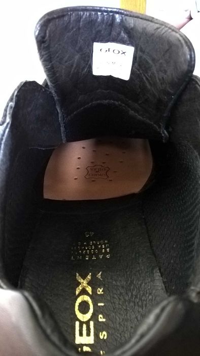 sapatos GEOX U Symbol D em couro (tamanho 43/seminovos)