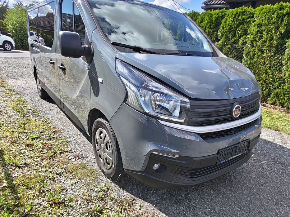 Fiat Talento 2.0 diesel 100 tys km l2h2 długi 8 osobowy nawiewy faktura vat