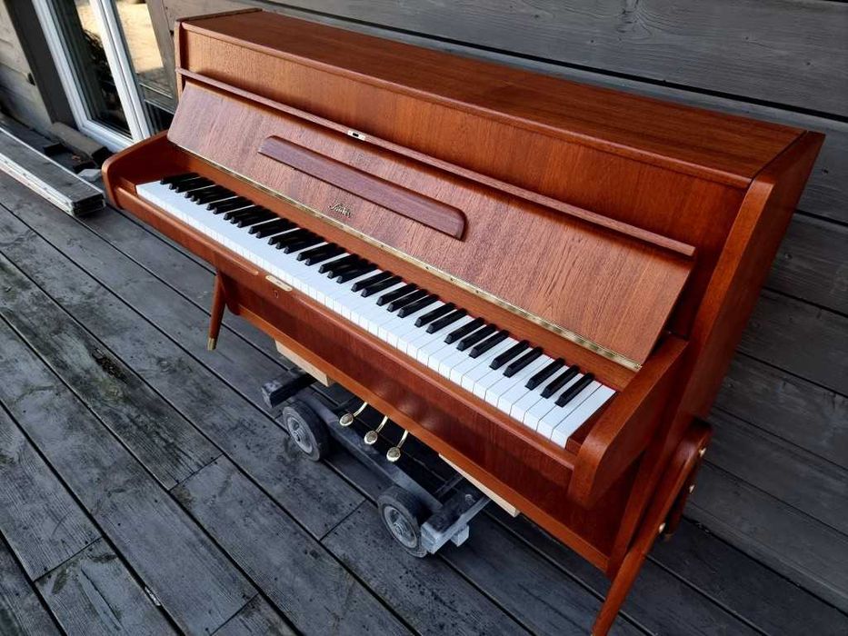 Pianino SAUTER 101cm RENNER 1960r moderator BRĄZOWY MATOWY