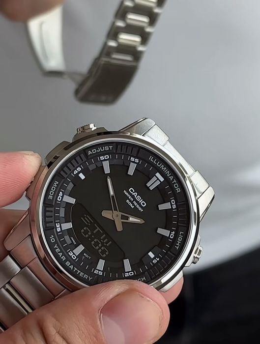 ОРИГІНАЛ! Годинник Casio ILLUMINATOR AMW-880D-1AVEF Наручний Чоловічий