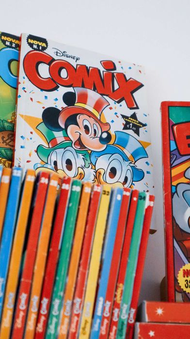 BDs Comix + Mónica (47 exemplares)