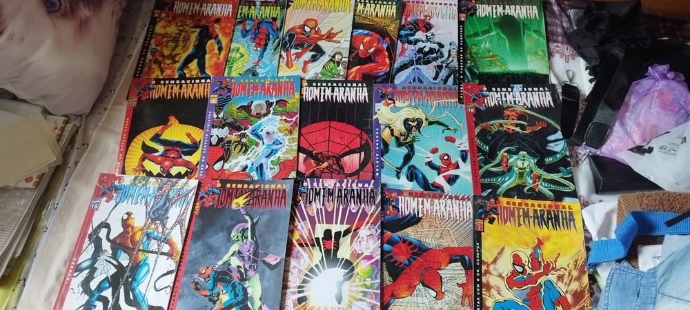 Livros de banda desenhada homem aranha