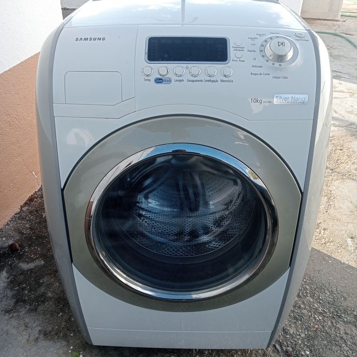 Máquina de lavar roupa, semi-nova 10Kg