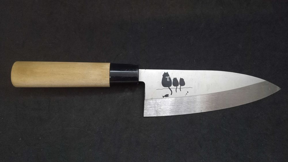 Nóż japoński typ funayuki stal nierdzewna