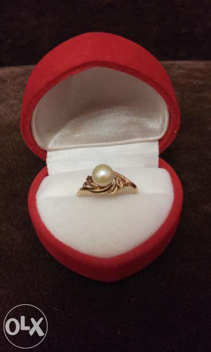 Złoty Pierścionek z perłą !!!