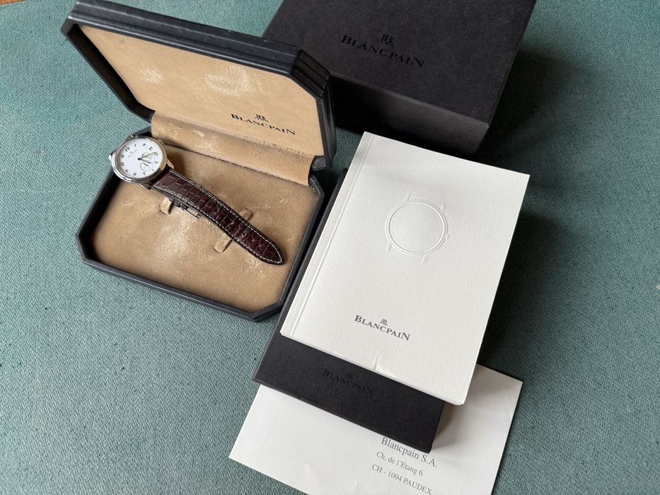 Zegarek męski Blancpain Villeret Ultra Slim Power Reserve