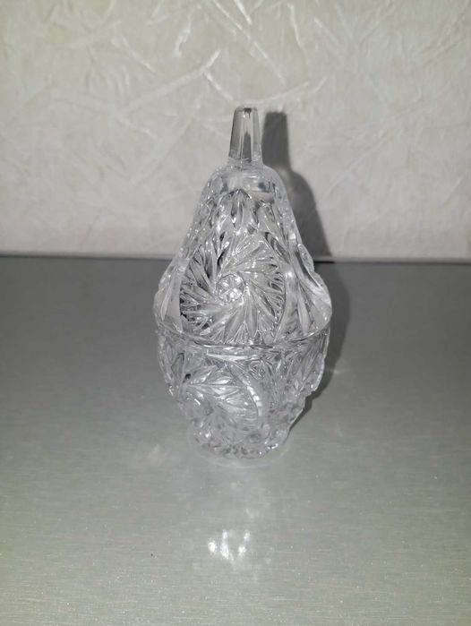 Ваза Annahutte , свинцовый хрусталь 24% 50-60-е годы ГДР