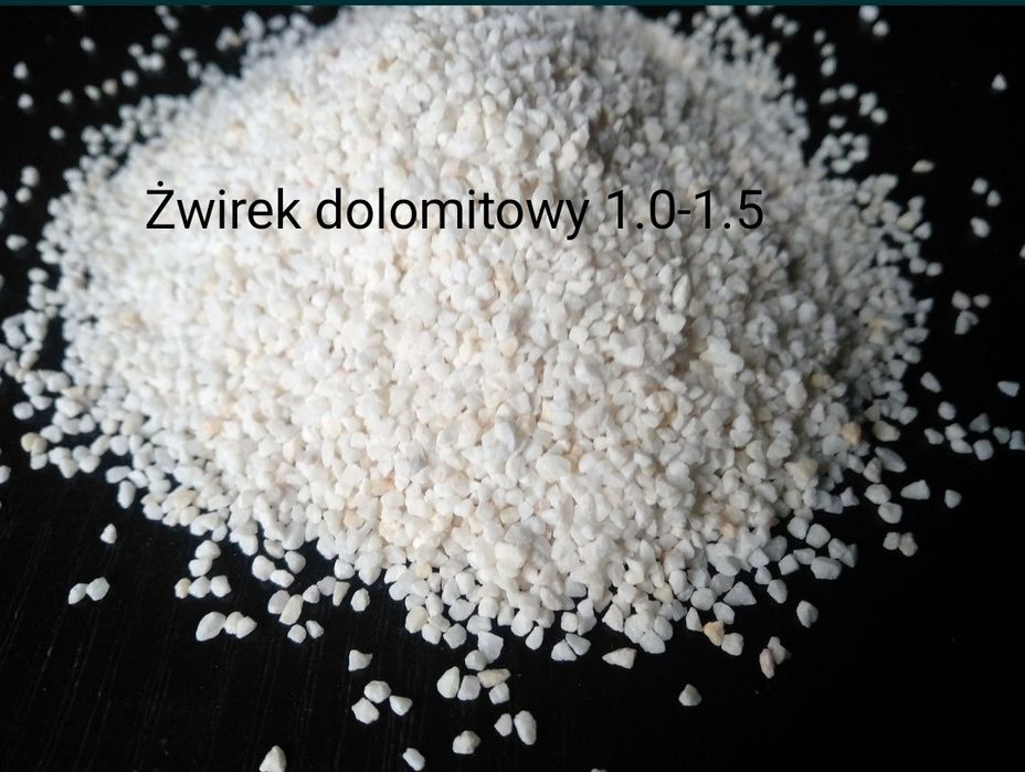 Żwirek dolomitowy do akwarium worek 25 kg