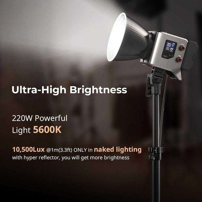 Lampa wideo SMALLRIG RC 220D Pro 220W COB 5600K CRI 95+ Bowens