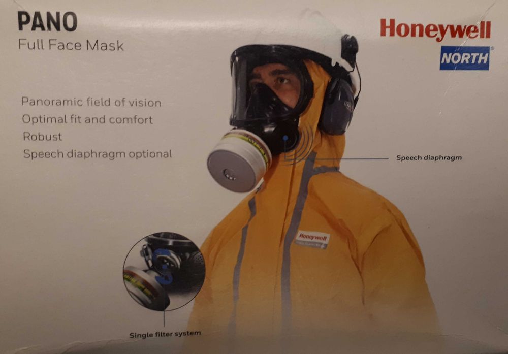 Maska pełnotwarzowa Honeywell PANO (3 filtry gratis)