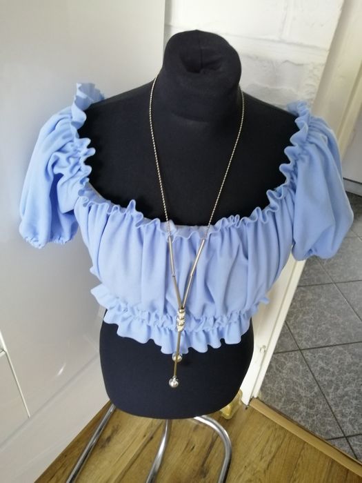 bluzeczka hiszpanka na krótki