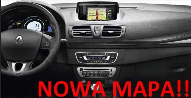 Polska nawigacja mapy menu PL Renault Carminat Tomtom live RADOM