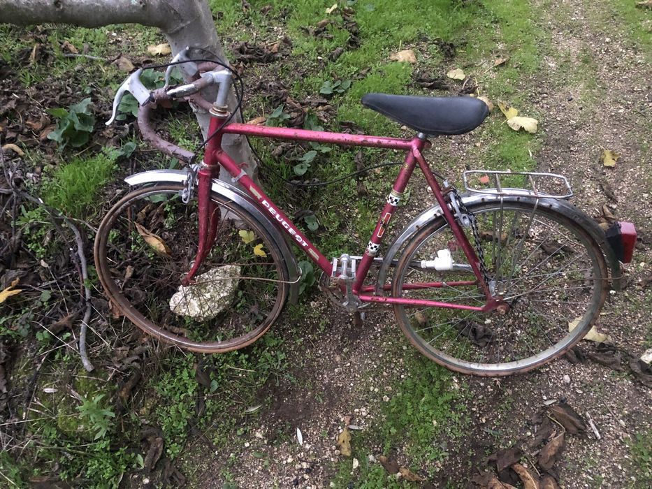 Bicicletas de corrida que presicam de restauração