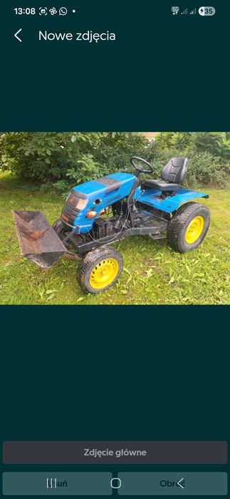 Traktor sam z hydrauliką