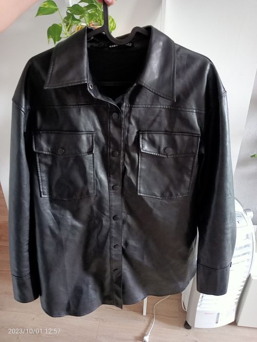 Kurtka koszulowa skórzana