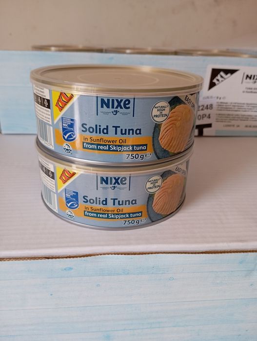 Тунець(750 гр).Tuna Fillets (Nixe)