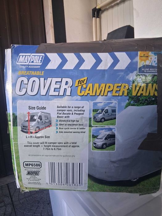 Capa, cobertura nova para autocaravana