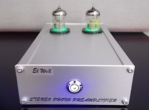 Lampowy przedwzmacniacz gramofonowy – TUBE PHONO PREAMP
