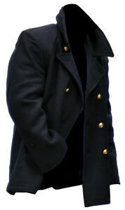 BOSMANKA Płaszcz Parka Peacoat PEA COAT MiL-Tec 2XL złote guziki