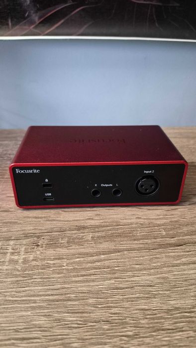 Interfejs audio Focusrite Scarlett Solo 4th Gen — Stan idealny! Complete set