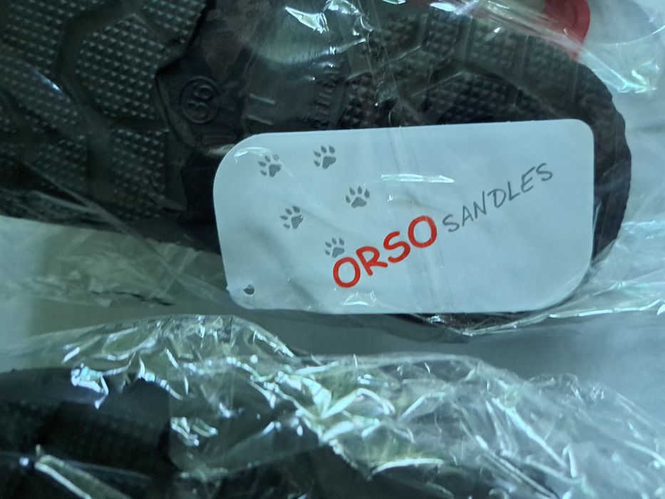 Crocs - Sandálias 100% eva - da Orsosandles - Novas! - Tam. 36 - Preto