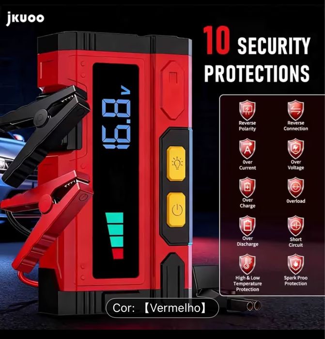 BOSTER 12V compacto multifunções