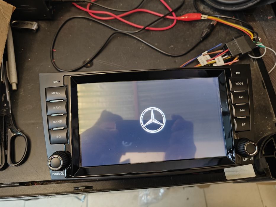 Radio Android 7" Mercedes E W211 (4+32 GB) + CARPLAY e Android auto