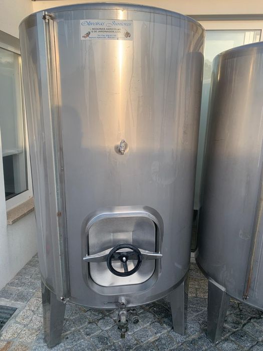 Cubas de inox  500L