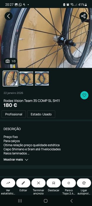 Acessórios para bicicletas oportunidades