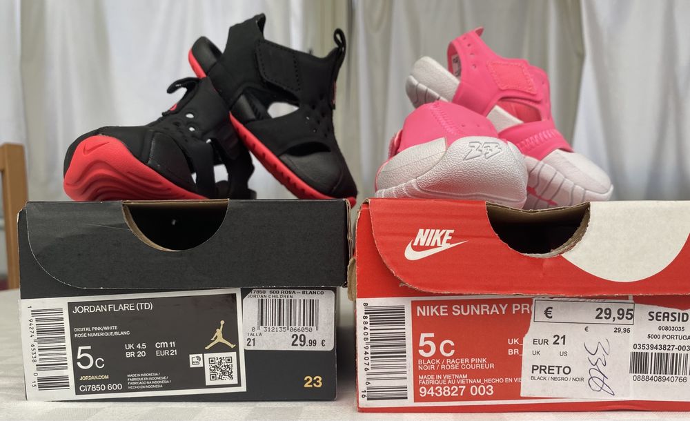 Nike Jordan Novos Tenis 21 verão Sandalia piscina