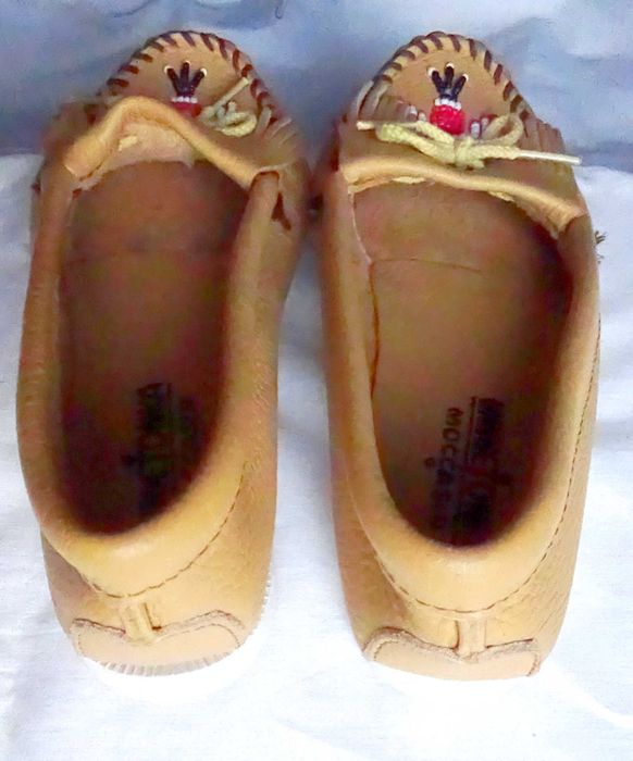 Женские кожаные мокасины"Minnetonka"(Made in Dominican Republic)
