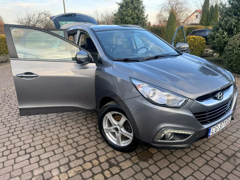Hyundai ix35 Bezwypadkowy serwis gaz prins zarejestrowany piekny stan