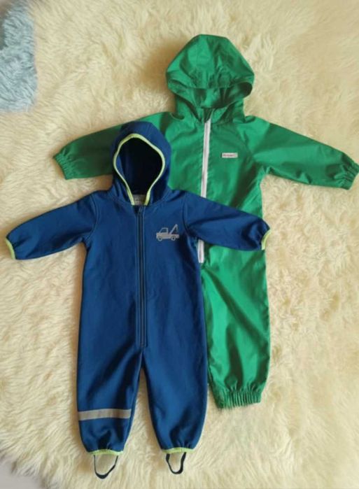 Лот Термокомбинезон+ комбез ветровка. Мембрана дождевик осень-весна