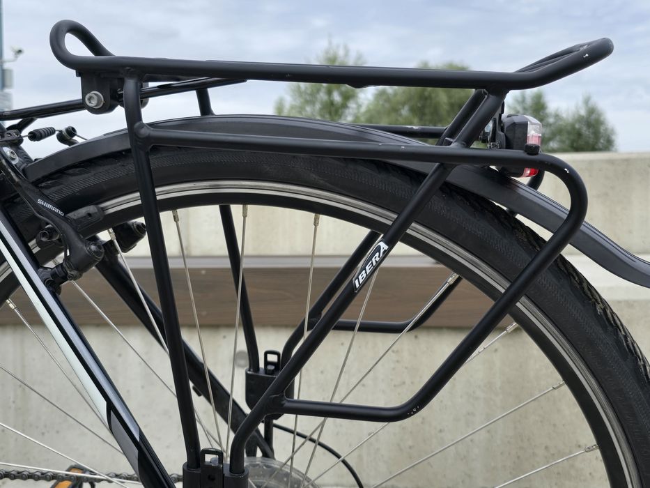 Unibike Flash 23". Rower Crossowy, serwisowany, bagaznik Ibera Ib-Ra4