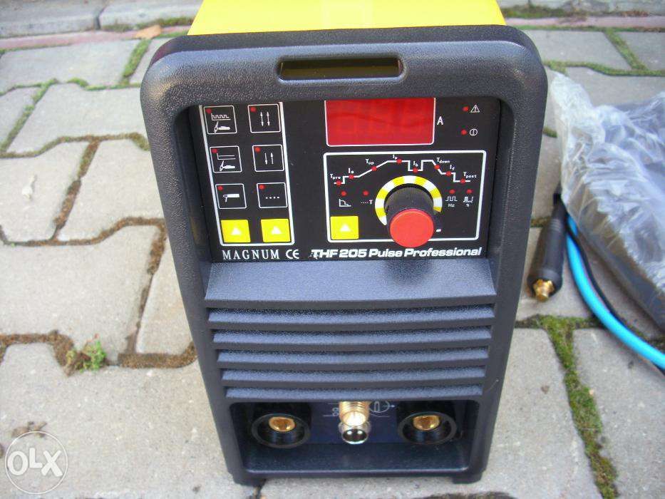 Spawarka TIG/MMA THF 205 Pulse Professional nowa przyłbica