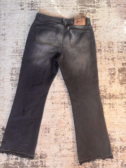 bershka flared jeans