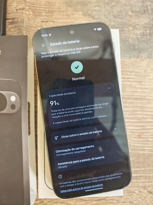 Google Pixel 9 Pro XL 5G 6.8" 16GB/256GB Dual Sim Preto Seminovo Aceito Retomas