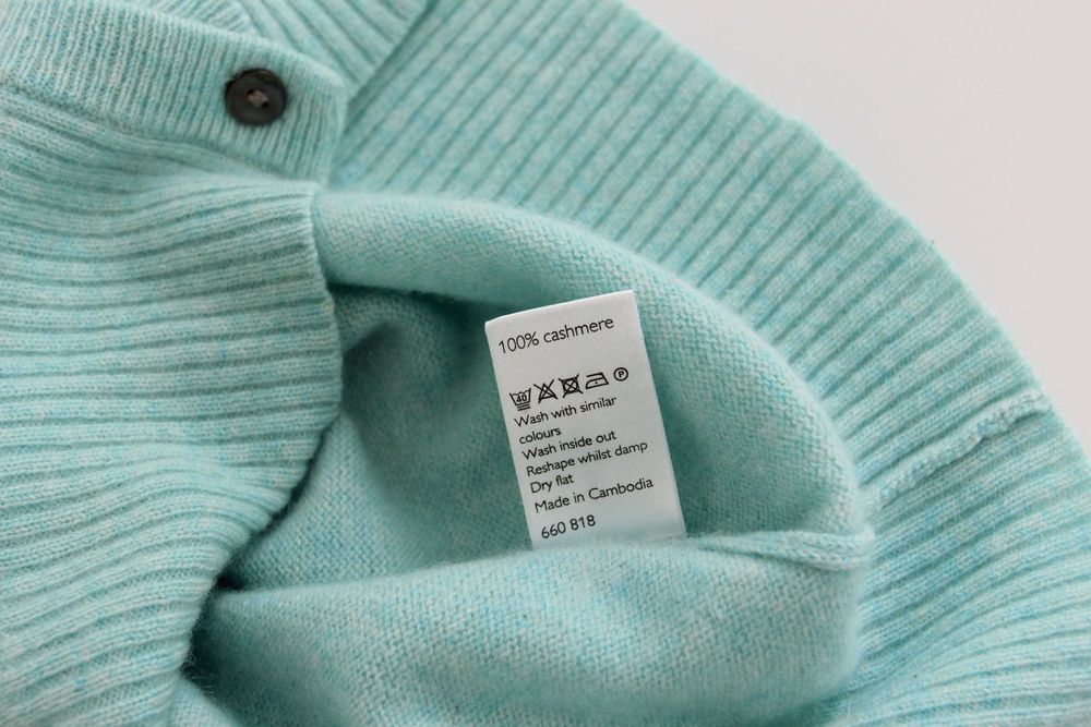 100%kaszmir John Lewis bez wad M