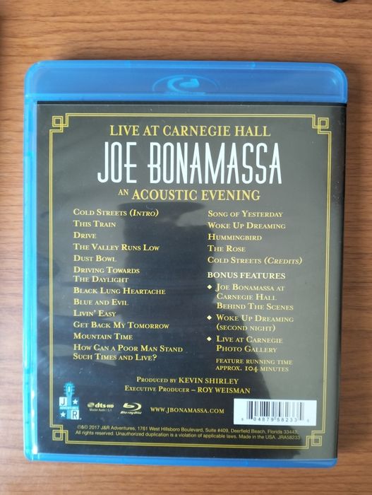Blu-Ray Joe Bonamassa